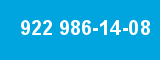922 986-14-08 922 986-14-08